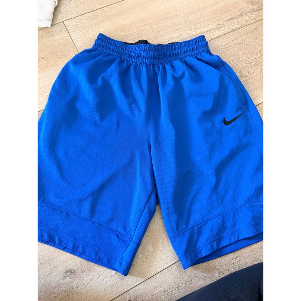Nike Mens Dri-FIT Basketball Training Shorts Royal Blue Size Medium 247